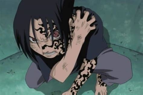 Orochimaru casts the curse mark upon naruto in fanfiction